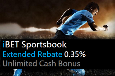 [iBET Malaysia] Sports Book EXTENDED REBATE 0.35% Unlimited Bonus
