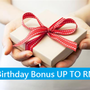 [iBET Malaysia] Birthday Bonus RM 38, RM 88 & RM 128