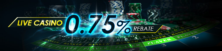 [9Club Malaysia] Weekly 0.75% Live Casino Rebate