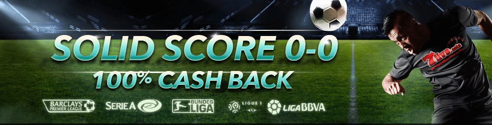 7LIVEASIA CASINO Solid Score 0-0! Cash Back 100%!