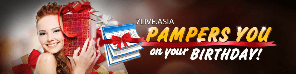 7LIVEASIA Online Casino Birthday Bonus Malaysia