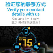 [iBET Malaysia] Verify Now and Earn Up To RM 15 Instantly.