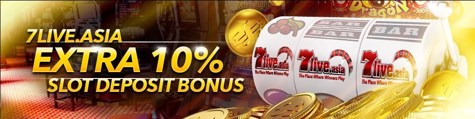 7liveasia Online Casino Malaysia 10 Slot Deposit Bonus