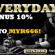 MBA66 Online Casino Malaysia Promotion 10% Bonus