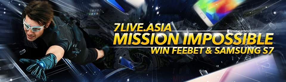 7Live.Asia Online Casino Mission Impossible Lucky Draw Bonus