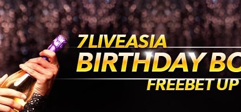 7liveasia Online Casino Birthday Bonanza Freebet