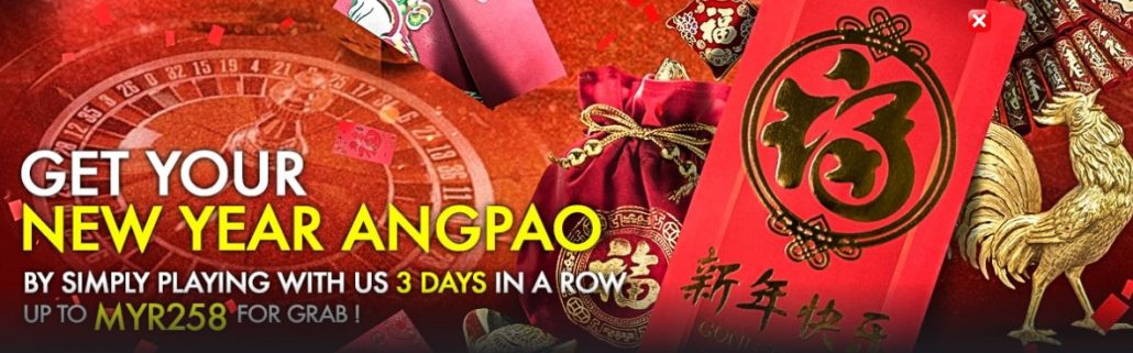 9club Online Casino Chinese New Year Angpao