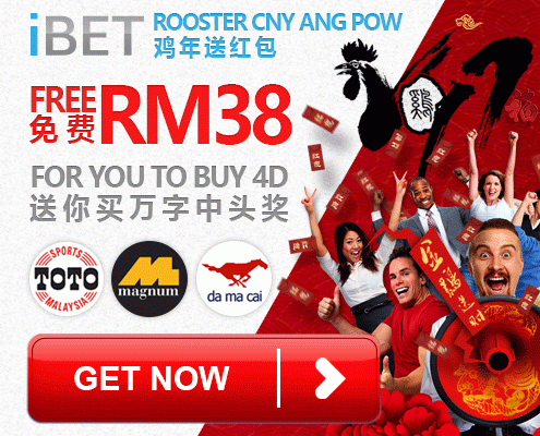 iBET Casino Malaysia CNY FREE Bonus RM38