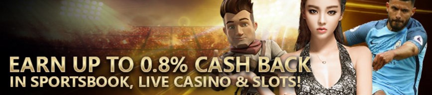 S188 Online Casino Earn Up To 0.8% Rebate Bonus