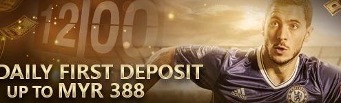 s188 20% Daily First Deposit to MYR388