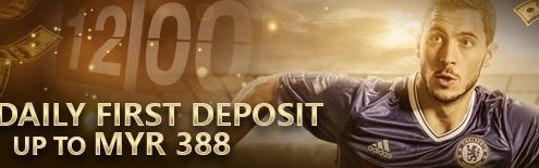 S188 20% Daily First Deposit Online Malaysia