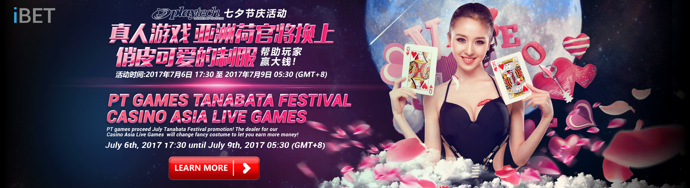 iBET PT Live Casino Tanabata Festival Promotion